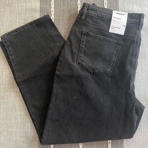 Women's Sonoma High-Rise Straight Vintage-Style Jeans, Black, NWT